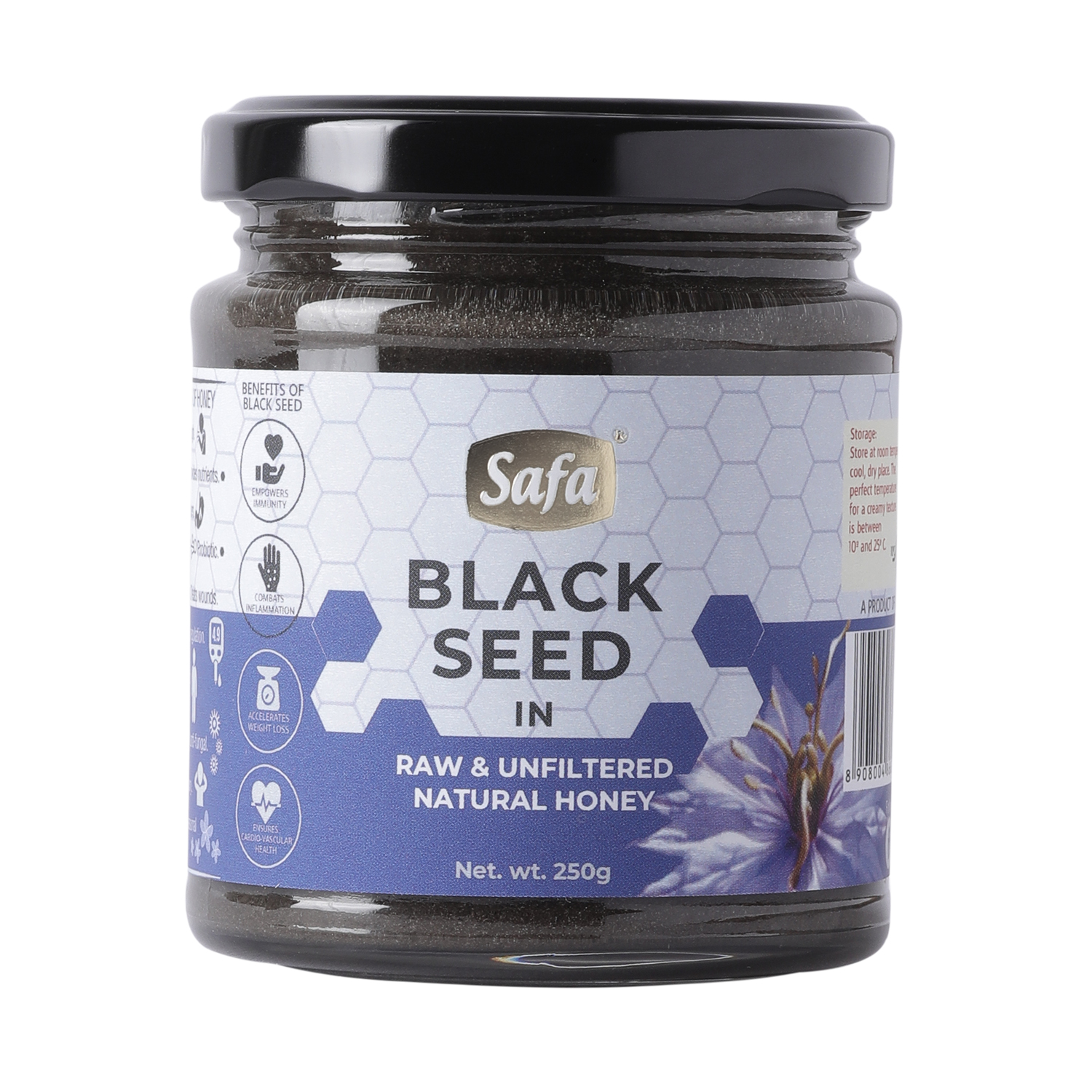 Safa Black Seed Honey 250g Immunity Booster